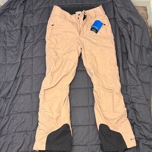 NWT Columbia Peach Outdoor Snow Pants